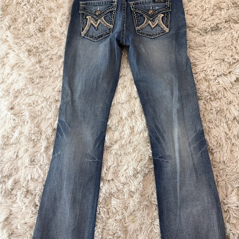 Buckle Women's Boot Cut Jeans - Blue